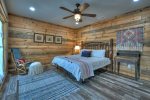 Once In A Blue Ridge - Lower Level King Bedroom